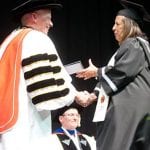 Clara Carvajal at Commencement
