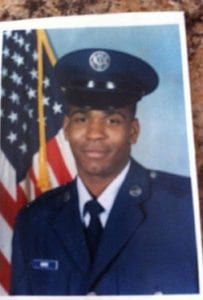 PCSCE student Paul Morse, during his time in the Air Force.